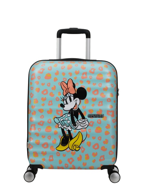 AMERICAN TOURISTER WAVEBREAKER DISNEY  Chariot à bagages à main points pastel minnie - Valises cabine