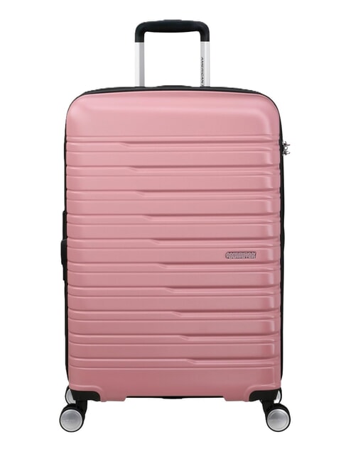 AMERICAN TOURISTER FLASHLINE Grand chariot extensible rose lilas - Valises Rigides