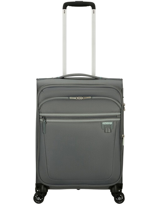 AMERICAN TOURISTER AEROSPIN Chariot à bagages à main extensible basalte en pierre - Valises cabine