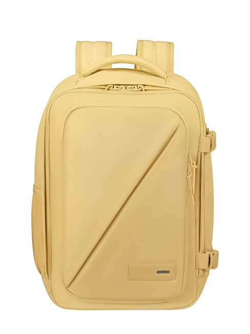 AMERICAN TOURISTER TAKE2CABIN S Sac à dos sous le siège ok Ryanair jaune pastel - Sacs à dos pour l'École & les Loisirs