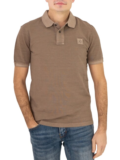 GUESS WASHED  Polo à manches courtes coquille de noix - chemise polo