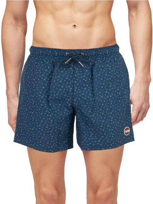 COLMAR SEABORD Maillot de bain feuille bleu foncé - Maillots de bain