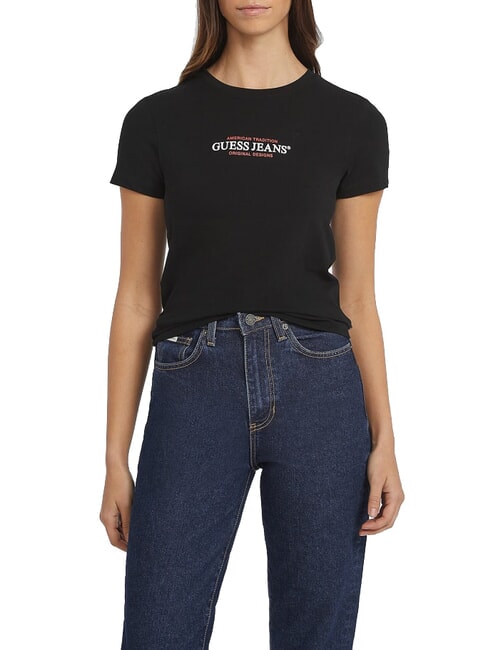 GUESS JEANS SS CN SLIM T-shirt à manches courtes jetbla - T-shirt