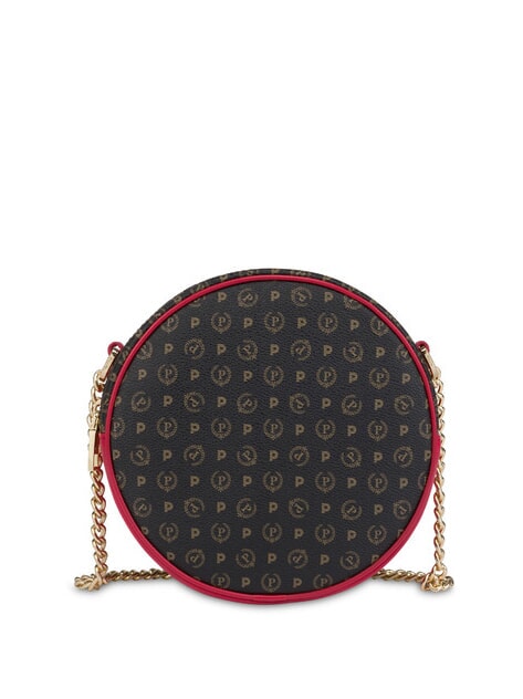 POLLINI HERITAGE Mini sac à chaîne rond laque noire - Sacs pour Femme