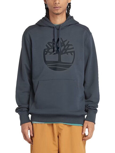 TIMBERLAND TREE LOGO Sweatshirt à capuche denim foncé/saphir foncé - Pulls molletonnés