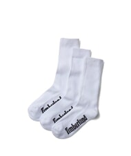 TIMBERLAND CORE SPORT CREW 3 paires de chaussettes blanc - Chaussettes pour hommes - 1
