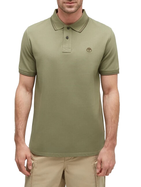 TIMBERLAND MILLERS RIVER  Polo à manches courtes terre de cassel - chemise polo
