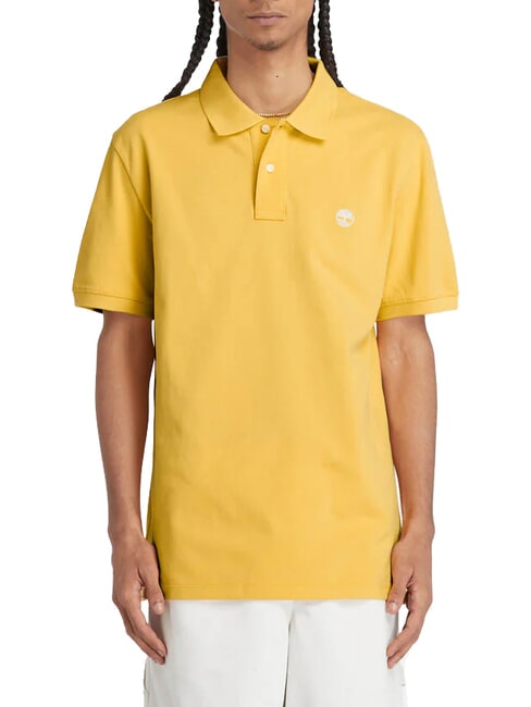TIMBERLAND MILLERS RIVER Polo piqué mimosa - chemise polo