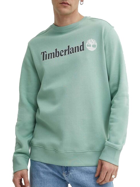 TIMBERLAND KENNEBEC RIVER TREE LOGO  Sweat-shirt granit vert - Pulls molletonnés
