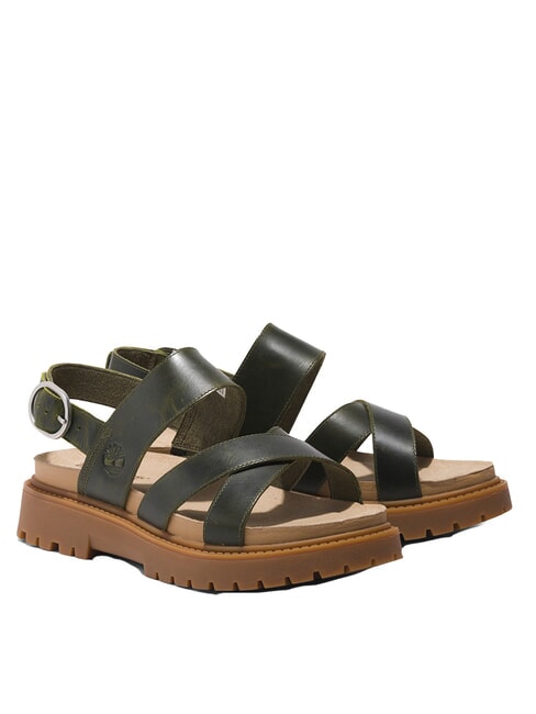 TIMBERLAND CLAIREMONT WAY Sandales pour femmes vert foncé - Chaussures Femme