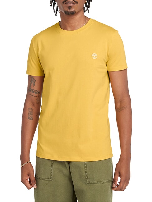 TIMBERLAND SS DUNRIVER CREW T-shirt en cotton mimosa - T-shirt