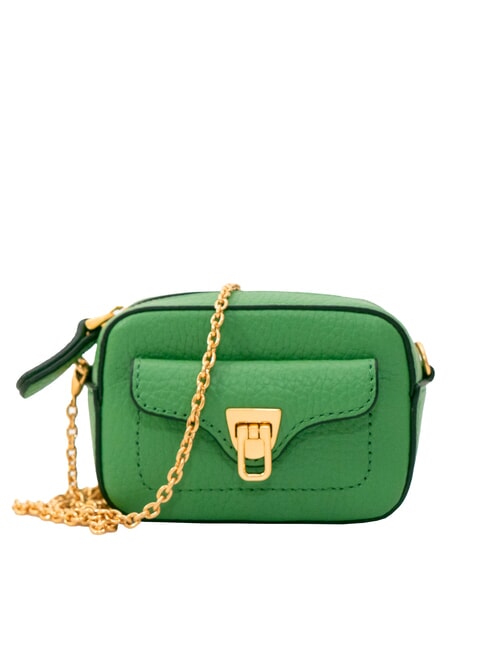 COCCINELLE BEAT SOFT Pochette / porte-monnaie en cuir menthe poivrée - Portefeuilles Femme