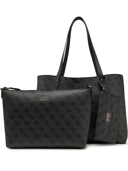 GUESS BRENTON  Sac à bandoulière, avec pochette grand sac fourre-tout vikky roo coalog - Sacs pour Femme