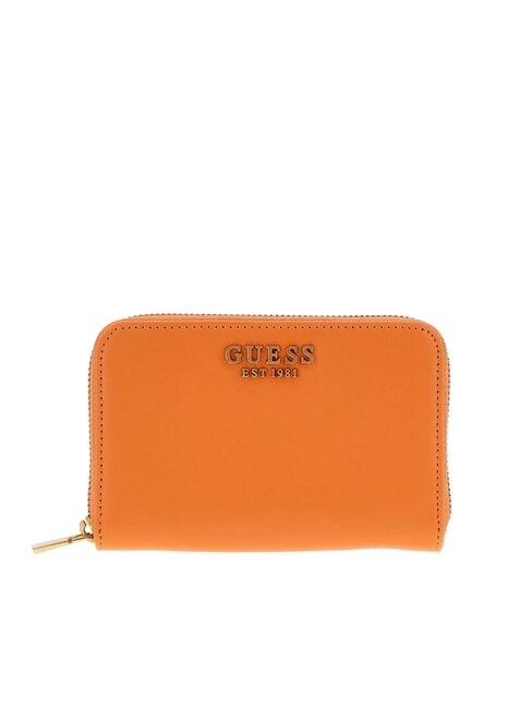 GUESS LAURE Portefeuille zippé mandarines - Portefeuilles Femme