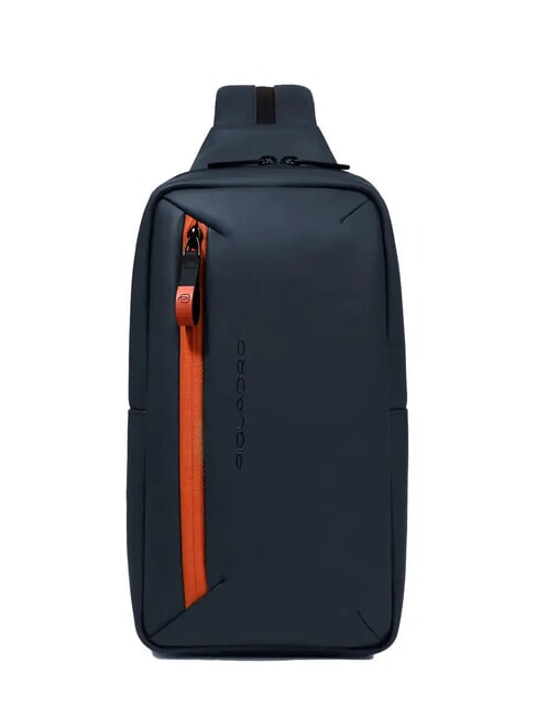 PIQUADRO CORNER SPECIALE GOMMATO  Sac à dos à une épaule bleu - Sacs à dos pour ordinateur portable