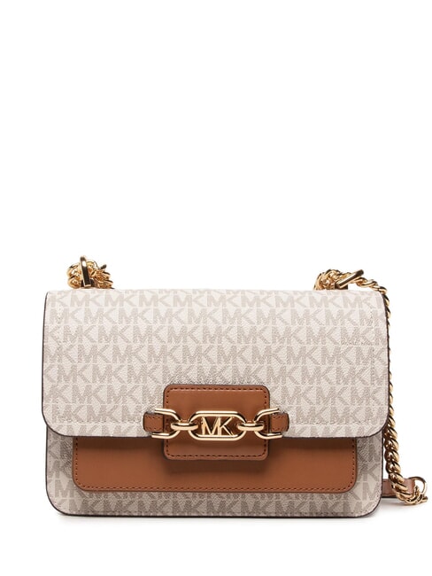 MICHAEL KORS HEATHER  Sac à bandoulière / sac à bandoulière vanille/acrn - Sacs pour Femme