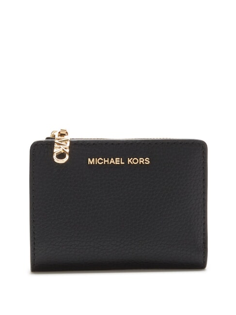 MICHAEL KORS EMPIRE  Portefeuille en cuir noir - Portefeuilles Femme
