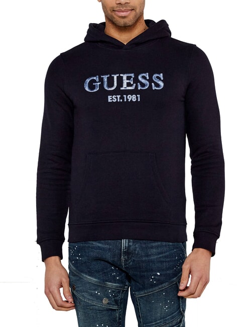 GUESS BEAU  Sweatshirt à capuche smartblue - Pulls molletonnés