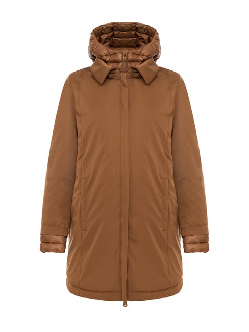 COLMAR SURROUNDING Veste longue matelassée à capuche champignon - Vestes pour femmes