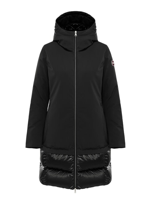 COLMAR PURENESS Doudoune bi-matière à capuche noir - Doudounes femme