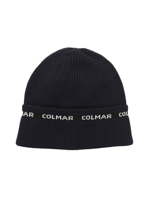 COLMAR COOPER Bonnet côtelé avec revers noir - Bonnets