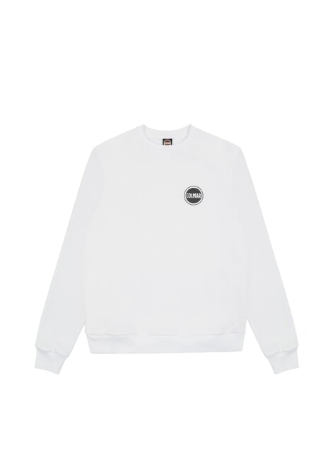 COLMAR DIFFERENT Sweat-shirt à col ras du cou blanc - Pulls molletonnés
