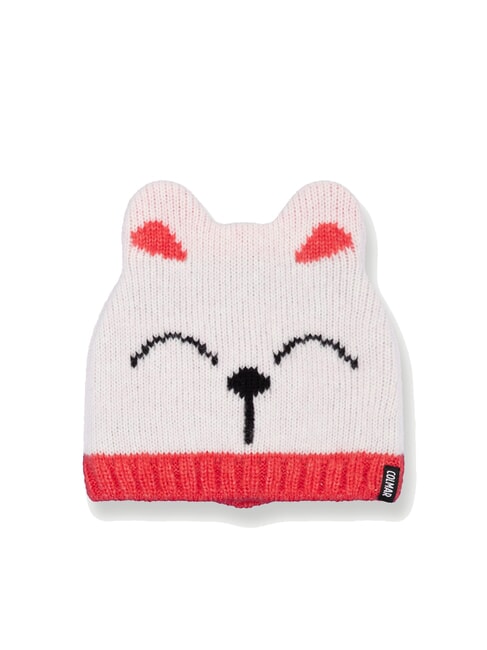 COLMAR CHARMY KIDS Chapeau avec petit animal rose pâle-framboise - Chapeau de bébé
