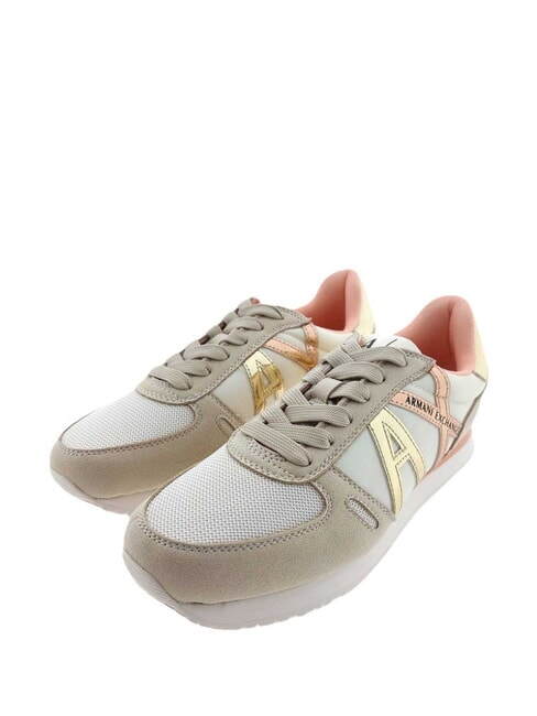 ARMANI EXCHANGE RIO Baskets l.mirage+l.rose - Chaussures Femme