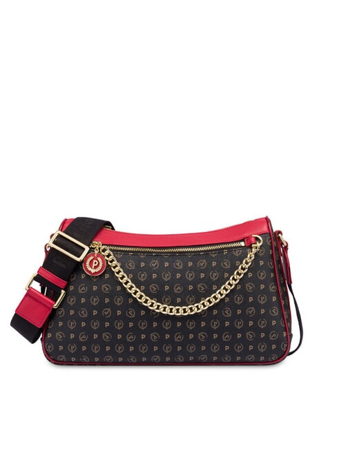 POLLINI HERITAGE CLASSIC Sac à bandoulière laque noire - Sacs pour Femme