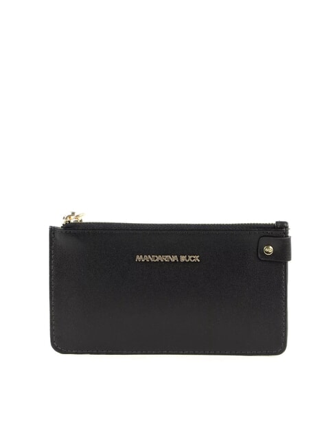 MANDARINA DUCK LUNA Portefeuille plat en cuir NOIR - Portefeuilles Femme