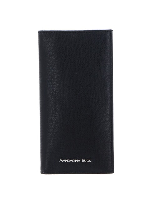 MANDARINA DUCK MELLOW URBAN Portefeuille vertical en cuir Noir - Portefeuilles Homme