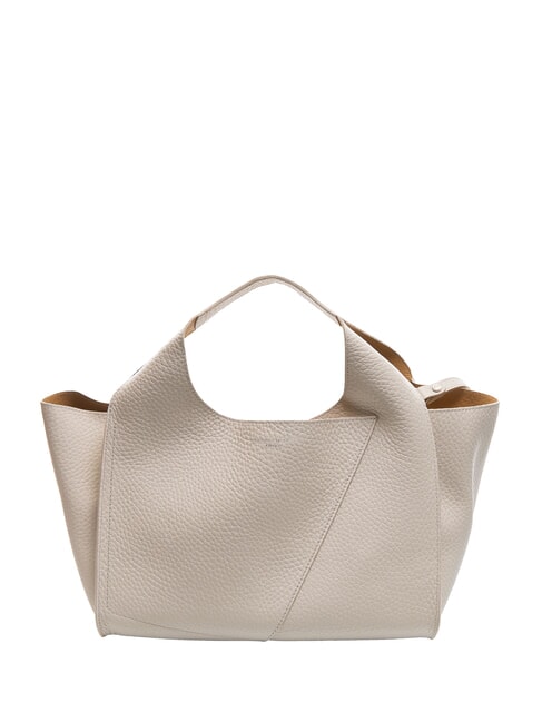 GIANNI CHIARINI EUFORIA Sac bandoulière en cuir martelé sable-nature - Sacs pour Femme