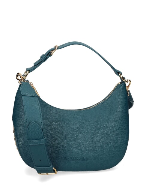 LOVE MOSCHINO HOBO Sac à bandoulière, avec bandoulière émeraude - Sacs pour Femme