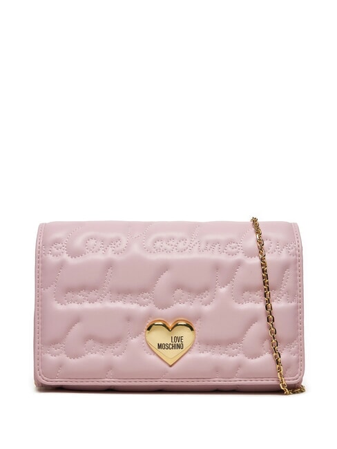 LOVE MOSCHINO GOLDEN HEART  Sac à bandoulière Rose - Sacs pour Femme