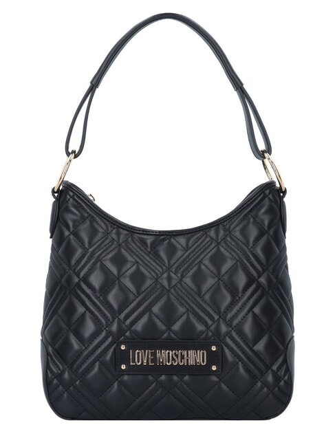 LOVE MOSCHINO QUILTED  Sac à bandoulière Hobo Noir - Sacs pour Femme