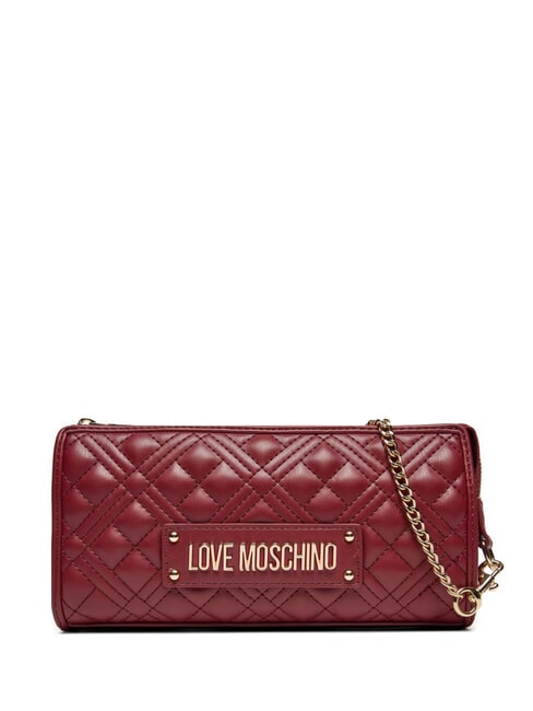 LOVE MOSCHINO QUILTED  Sac à bandoulière vin - Sacs pour Femme