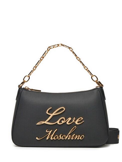 LOVE MOSCHINO LOVELY CHAIN Sac à bandoulière, avec bandoulière Noir - Sacs pour Femme