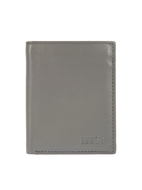 BRIC’S BERNINA Porte-cartes de crédit en cuir 6cc GRIS - Portefeuilles Homme