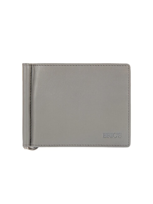 BRIC’S BERNINA Pince à billets en cuir GRIS - Portefeuilles Homme