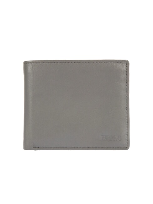 BRIC’S BERNINA Portefeuille en cuir porte-monnaie GRIS - Portefeuilles Homme