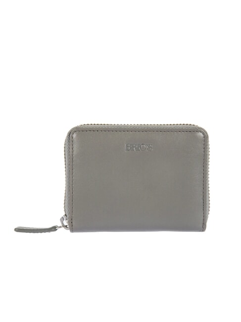 BRIC’S BERNINA Porte-cartes de crédit en cuir GRIS - Portefeuilles Homme