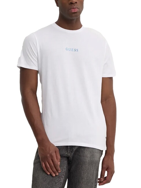 GUESS BASIC T-shirt imprimé avec le logo 4G blanc pur - T-shirt