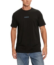 GUESS BASIC T-shirt imprimé avec le logo 4G jetbla - T-shirt - 1