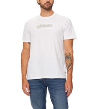 GUESS METALLIC LOGO T-shirt avec imprimé en relief - T-shirt