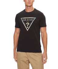 GUESS TRIANGLE T-shirt avec maxi imprimé - T-shirt