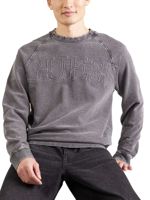GUESS RAGLAN Sweat-shirt ras du cou en coton jetbla - Pulls molletonnés