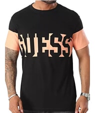GUESS ORIZZONTAL T-shirt avec imprimé maxi logo jetbla - T-shirt - 1