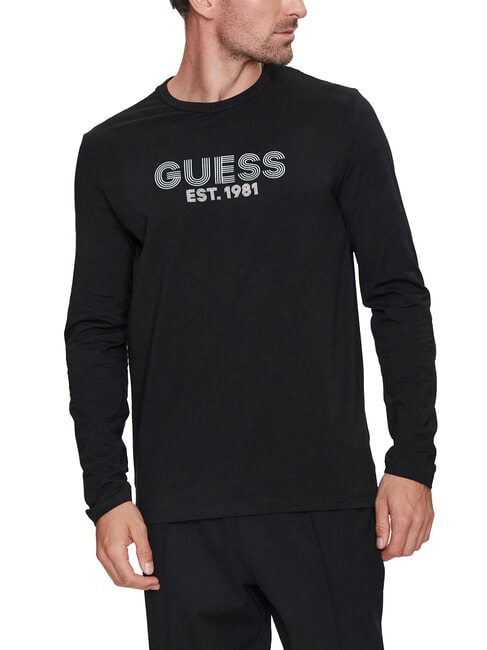 GUESS CLASSIC Chemise à manches longues avec imprimé jetbla - Pulls pour hommes