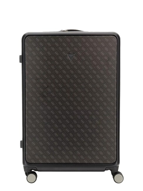 GUESS VERONA  Grand chariot noir foncé - Valises Rigides