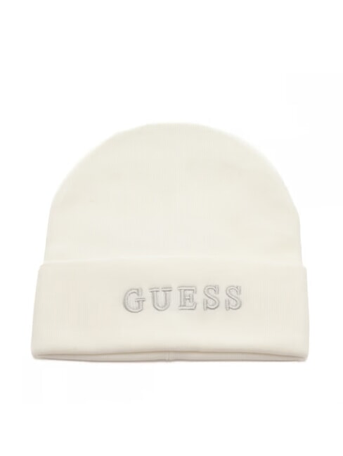 GUESS LOGO Chapeau à revers OFFWHITE - Bonnets